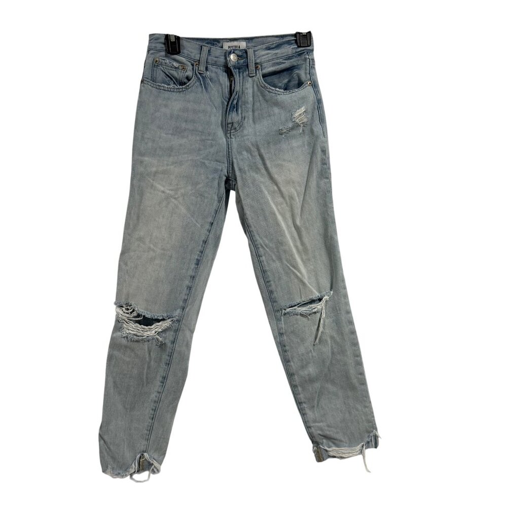 Pistola Jeans Presley High‎ Rise Relaxed Roller Jeans in By My Side Size 24